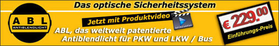 ABL – ANTIBLENDLICHT - W E L T N E U H E I T