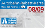 Attraktive Sofort-Rabatte bei �ber 250 Unternehmen entlang der deutschen Verkehrsadern machen die Autobahnrabattkarte f�r Vielfahrer und Familien gleicherma�en attraktiv. Kein kompliziertes Punktesystem, kein umst�ndliches Pr�mien einl�sen, sondern einfach Karte auf den Tisch legen und unmittelbar bares Geld sparen lautet die Devise.