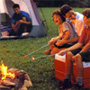 Luxus-Camping in Luxus-Zelten oder Luxus-Mobilhomes