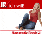 Ihr Online Kredit mit dem JA-Kredit der Hanseatic Bank!