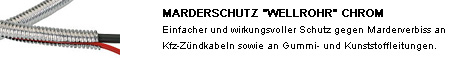 MARDERSCHUTZ WELLROHR CHROM