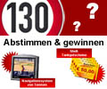 Autobahnen 130 kmh? Abstimmen & gewinnen!